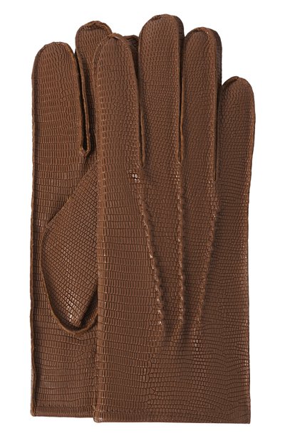 Женские кожаные перчатки 12 STOREEZ, арт. 139898