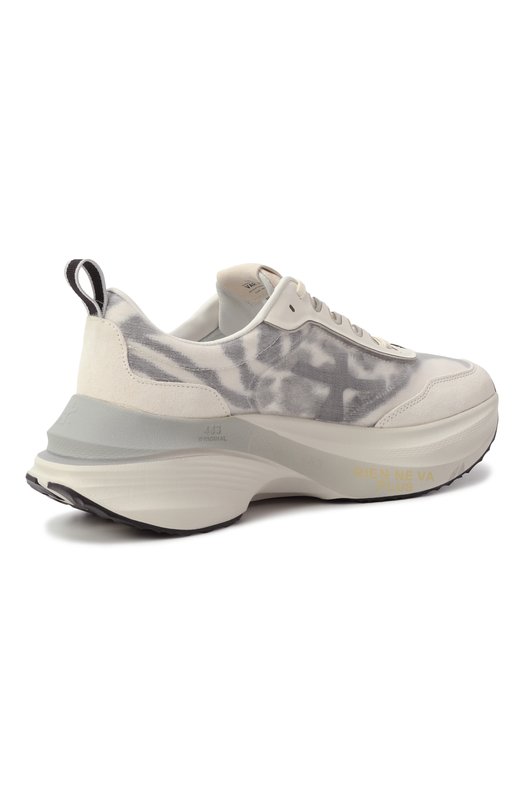 Комбинированные кроссовки Hill Premiata HILL/VAR 7507 Кремовый  HILL/VAR 7507 Фото 5