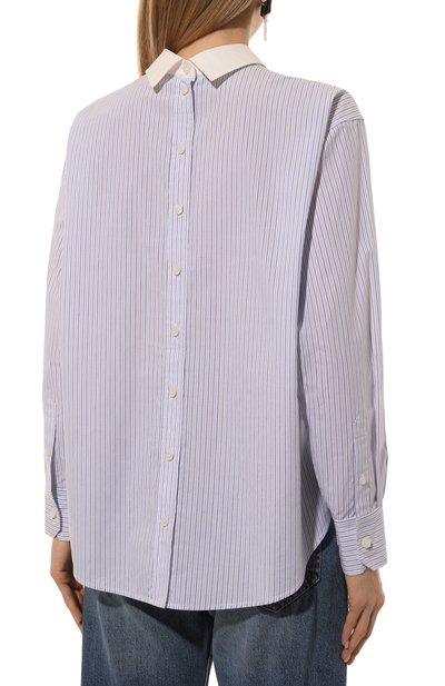 Хлопковая рубашка ACNE STUDIOS, арт. FN-WN-BL0U001031, фото 4