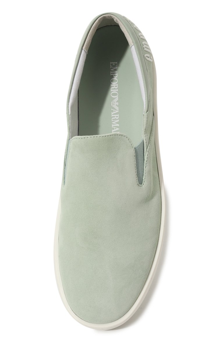 Кожаные слипоны EMPORIO ARMANI, арт. X3Y007/XR158, фото 1