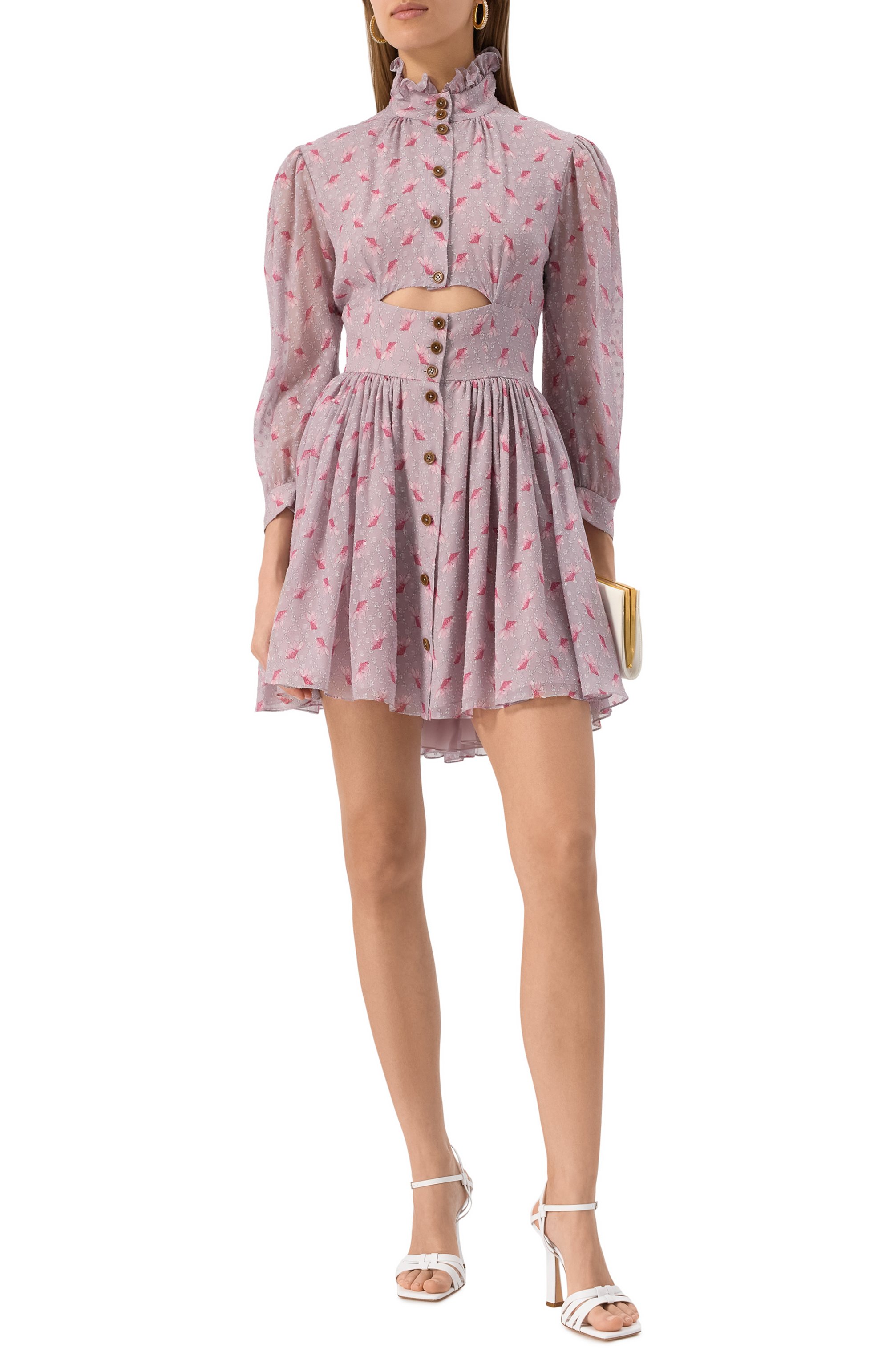 Шелковое платье ULYANA SERGEENKO, арт. ABC008FW24RESORT2291Т24, фото 2