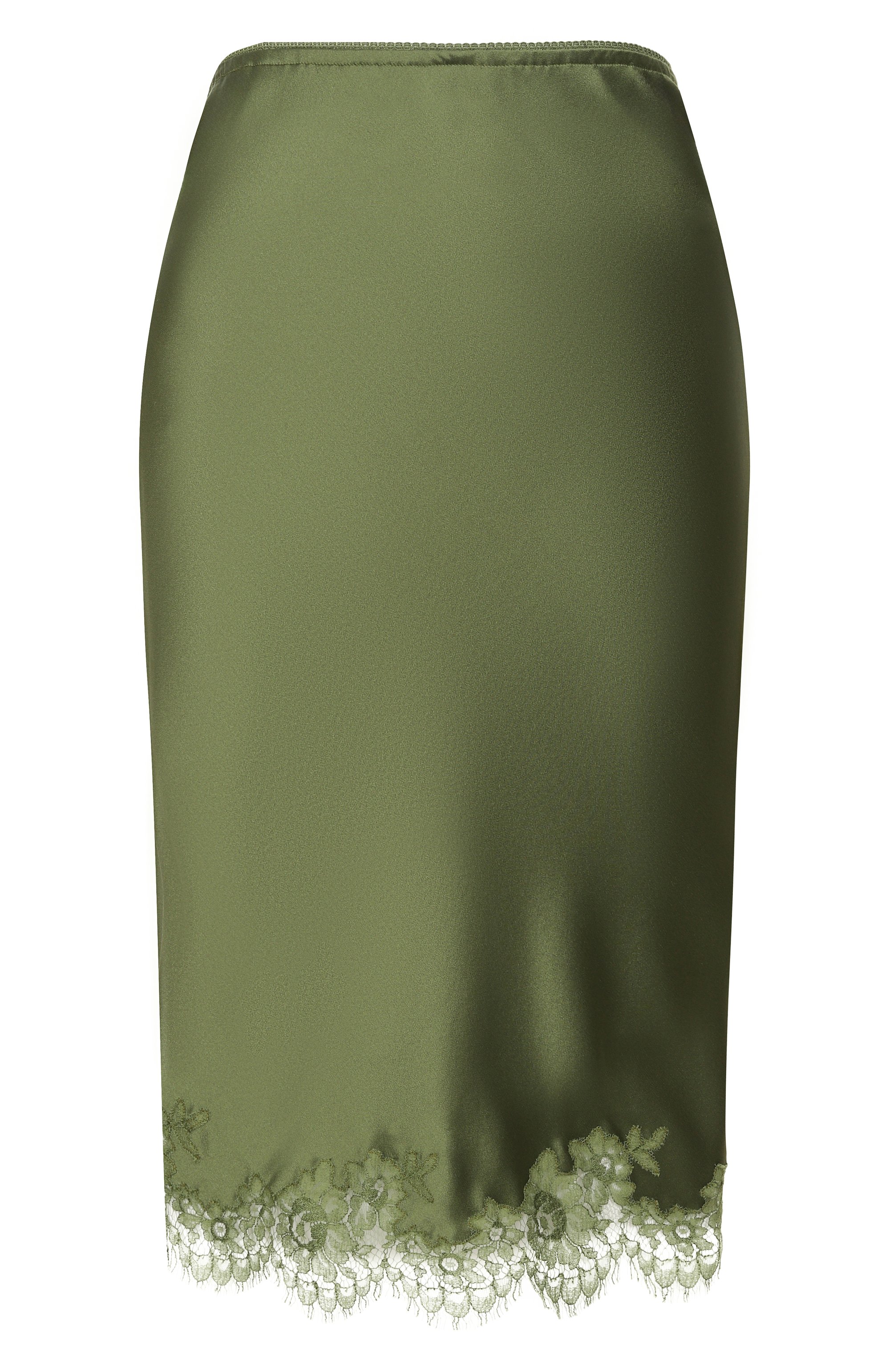 Атласная юбка SAINT LAURENT, арт. 863693/Y7G27, фото 1