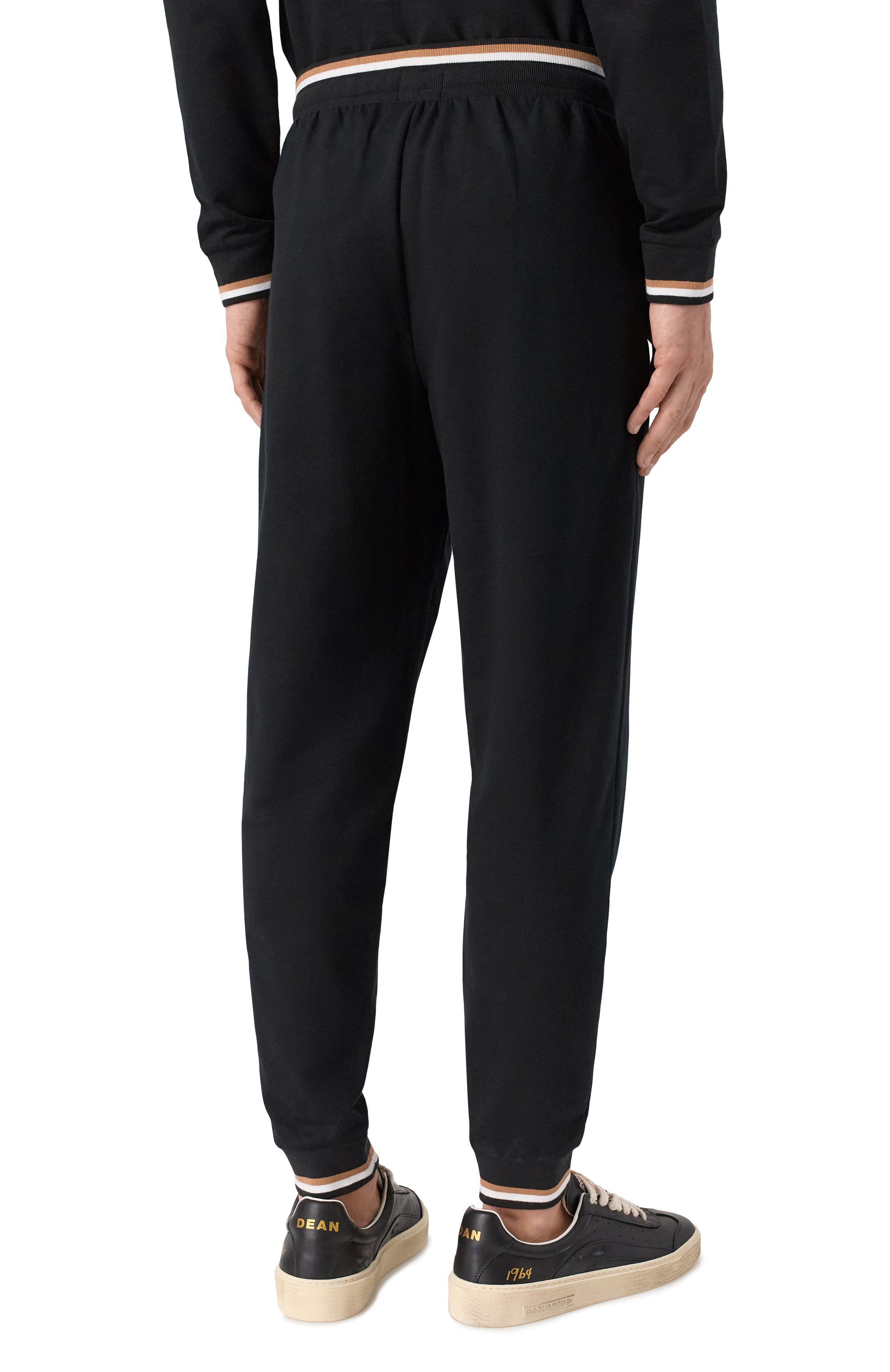 Хлопковые джоггеры BOSS, арт. 50554830, фото 4