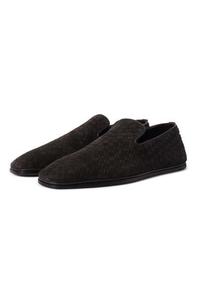Мужские замшевые лоферы palazzo BOTTEGA VENETA, арт. 867806/V6X21
