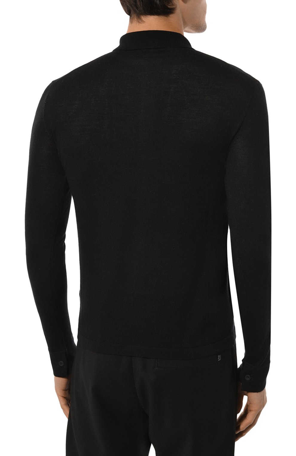 Рубашка из шерсти и шелка KITON, арт. UMM054204, фото 4