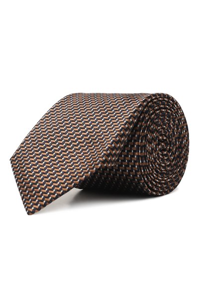 Мужской шелковый галстук CANALI, арт. 18/HJ04133