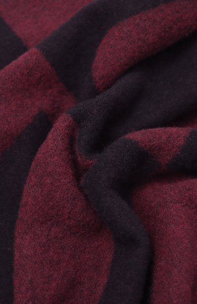 Шерстяной шарф HUGO бордового цвета по цене 12500 руб., арт. 50524767, фото 3 Шерстяной шарф HUGO, арт. 50524767, фото 3