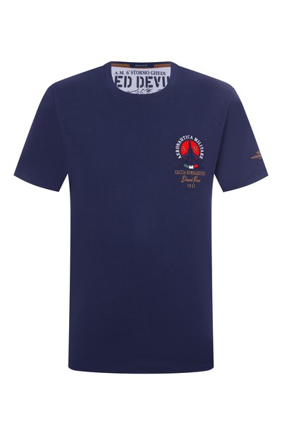 Хлопковая футболка AERONAUTICA MILITARE, арт. 251TS2408J592, фото 1