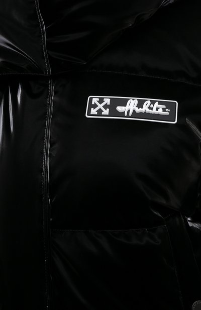 Пуховая куртка OFF-WHITE черного цвета по цене 128000 руб., арт. 0WEA213F20FAB0011000, фото 5 Пуховая куртка OFF-WHITE, арт. 0WEA213F20FAB0011000, фото 5