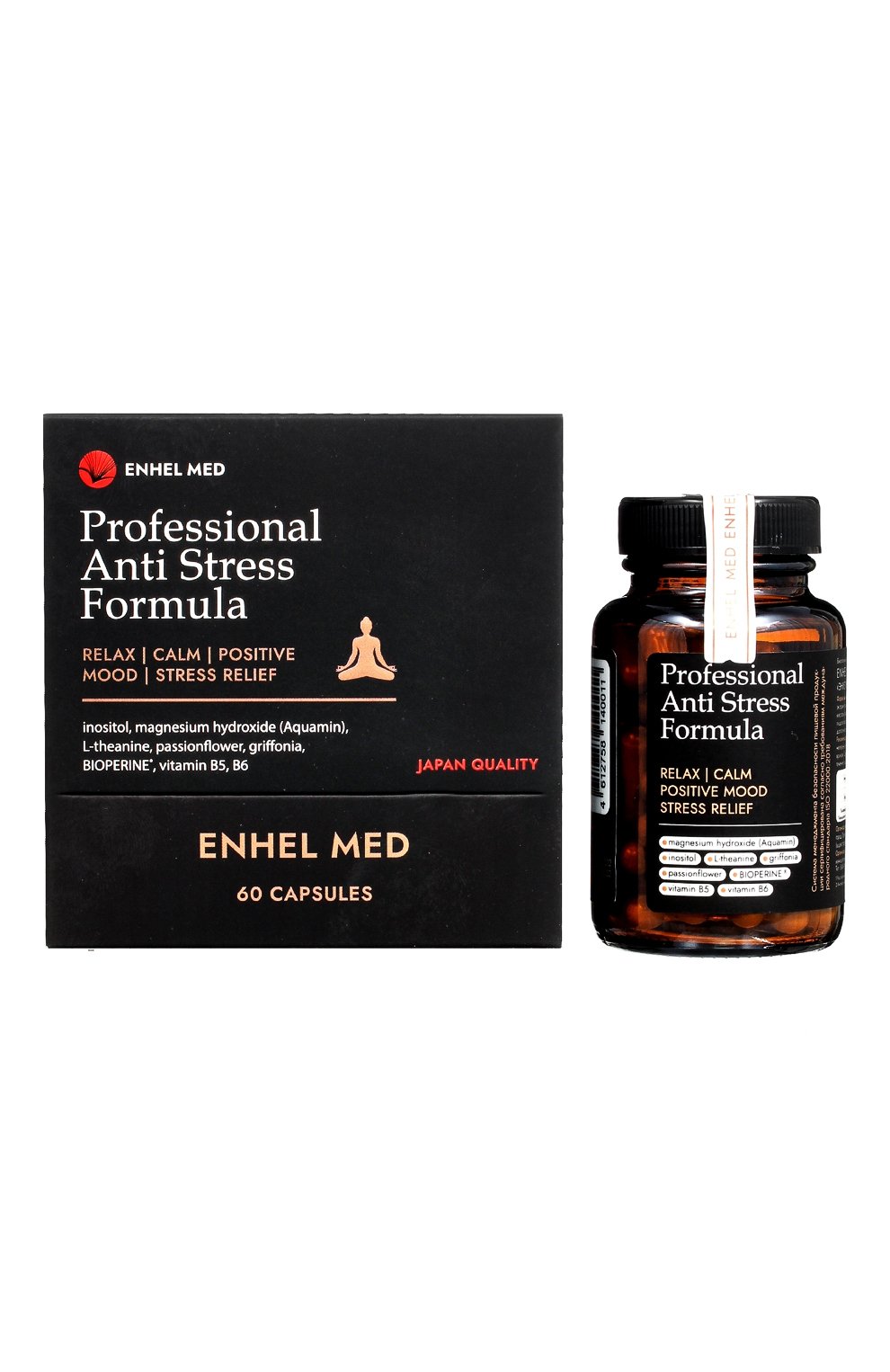 Профессиональный антистрессовый комплекс (60 капсул) ENHEL BEAUTY, арт. 4612758140011, фото 2