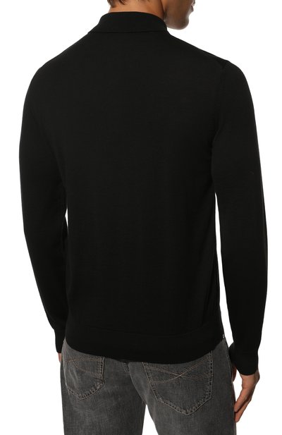 Шерстяное поло BOSS, арт. 50476355, фото 4