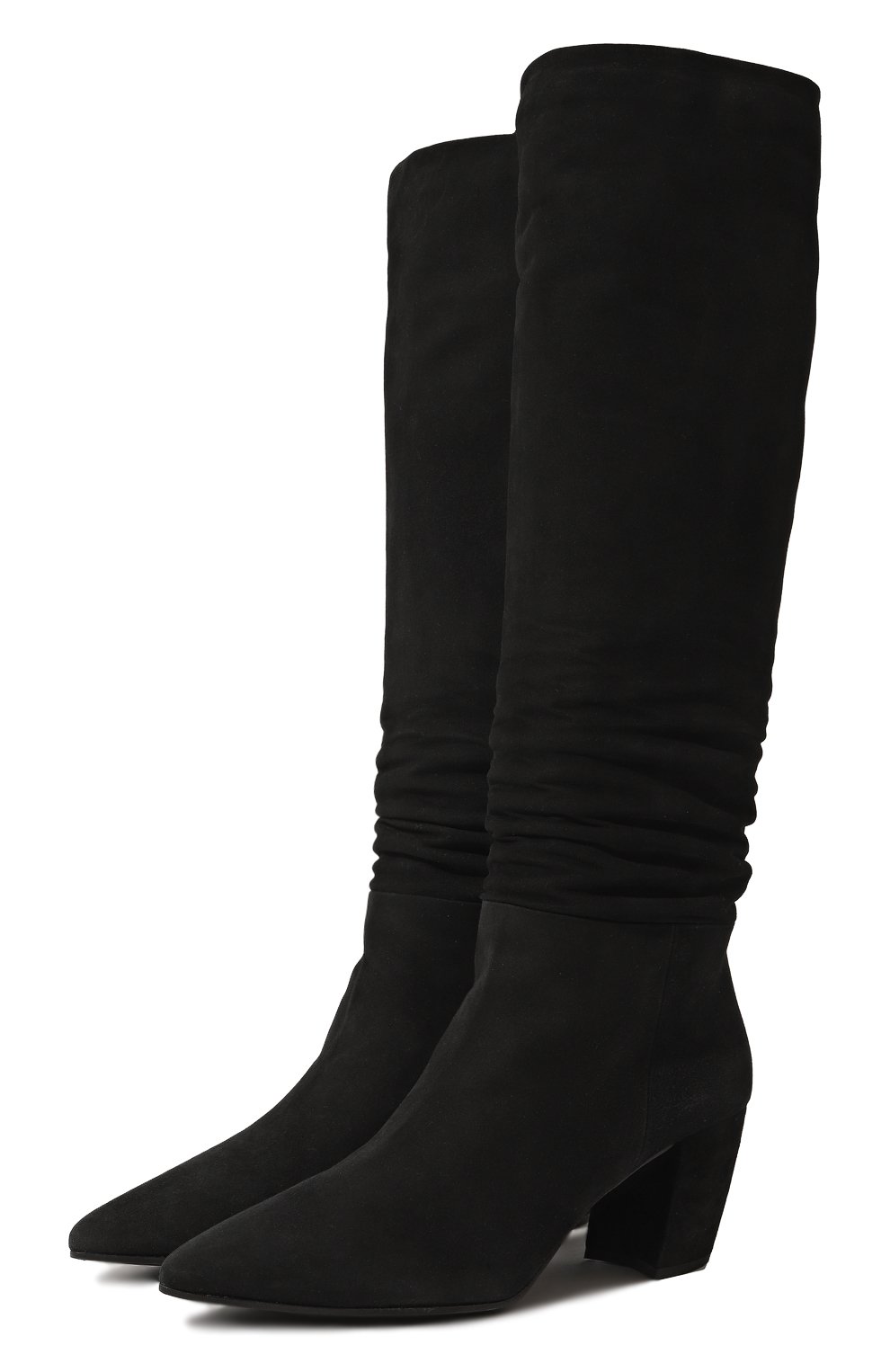 Замшевые сапоги PRADA, арт. 1W879I-008-F0002-065, фото 1