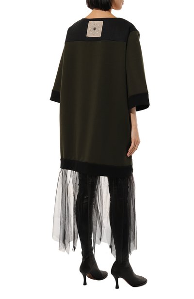 Платье из хлопка и льна MIDGARD PARIS, арт. FA1-TS15-KH, фото 4