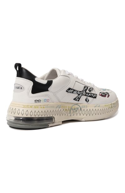 Кожаные кроссовки drake PREMIATA, арт. DRAKE/VAR318, фото 5