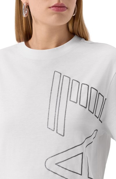 Хлопковая футболка EA7, арт. 7W000185/AF10201, фото 5