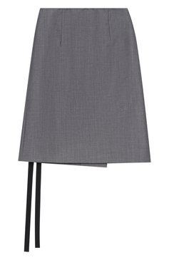 Шерстяная юбка PRADA, арт. P154S-HQ4-F0480-211, фото 2