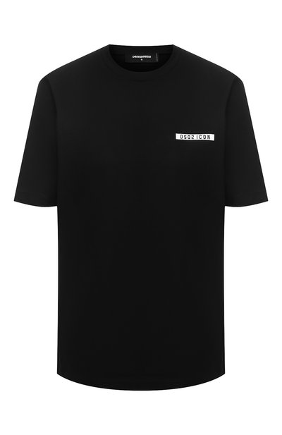 Женская хлопковая футболка DSQUARED2, арт. S80GC0002/S23009