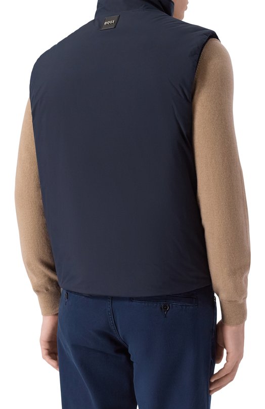 Утепленный жилет BOSS 50553613 Синий  50553613 Фото 4