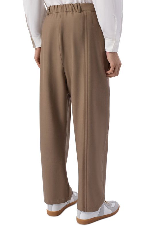 Шерстяные брюки MORDECAI 26E96MRU34N Коричневый  26E96MRU34N Фото 4