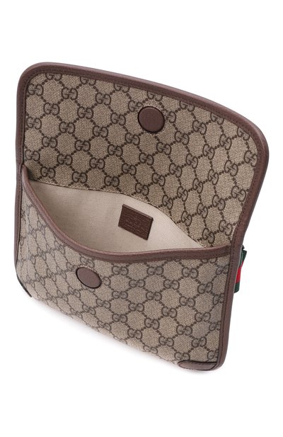 Текстильная поясная сумка gg supreme GUCCI, арт. 493930/9C2VT, фото 5