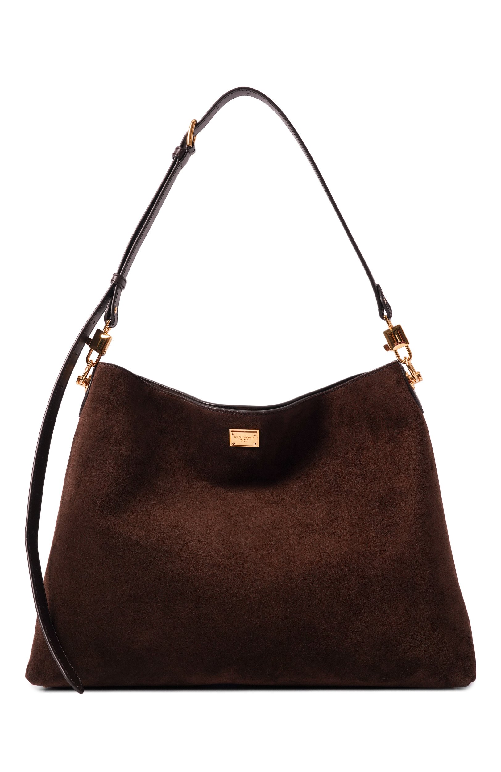 Сумка vittoria DOLCE & GABBANA темно-коричневого цвета по цене 214500 руб., арт. BB7942/A0775, фото 1 Сумка vittoria DOLCE & GABBANA, арт. BB7942/A0775, фото 1