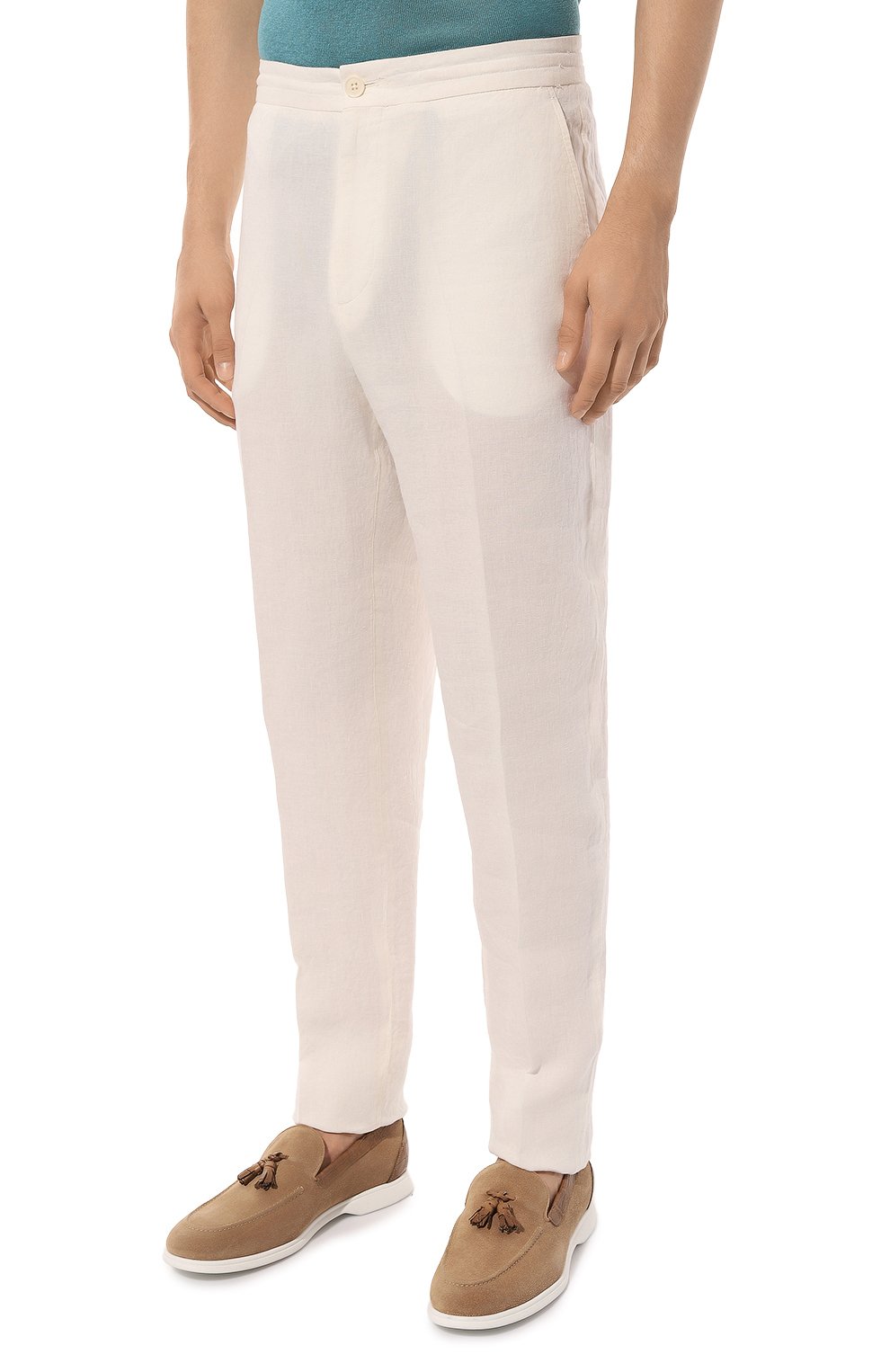 Льняные брюки ZEGNA, арт. UDI32A7/TT11, фото 3