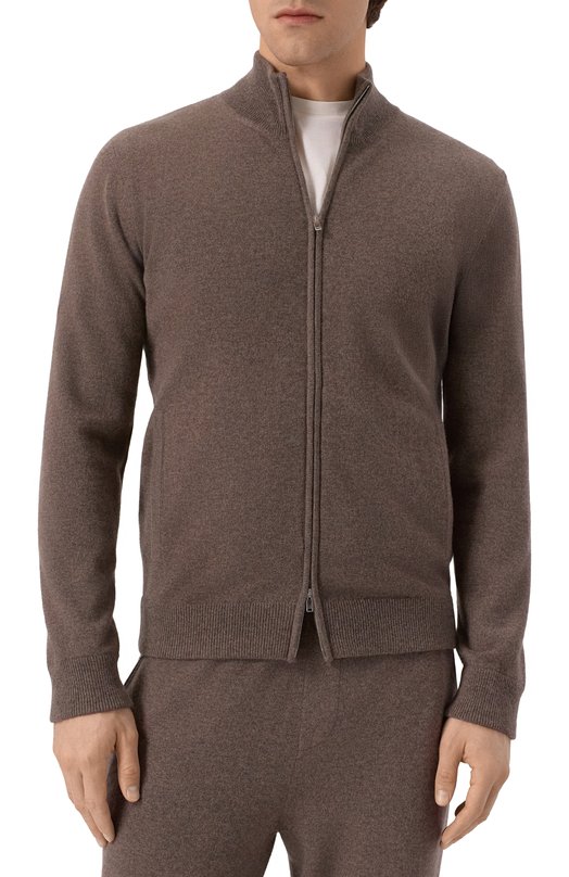 Кашемировый кардиган MVST M25.1MM.K015/K003 Коричневый  M25.1MM.K015/K003 Фото 3