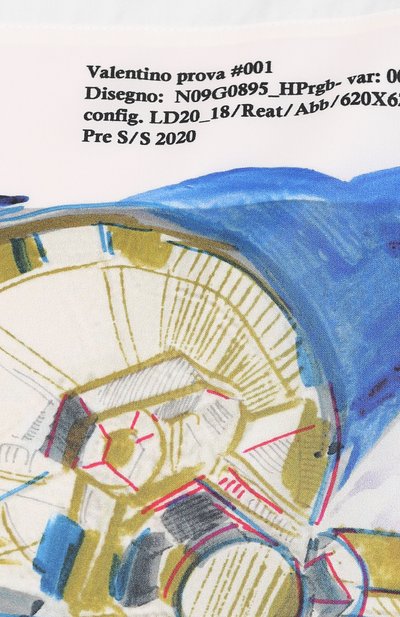 Хлопковая рубашка VALENTINO, арт. TV3ABA955WP, фото 5