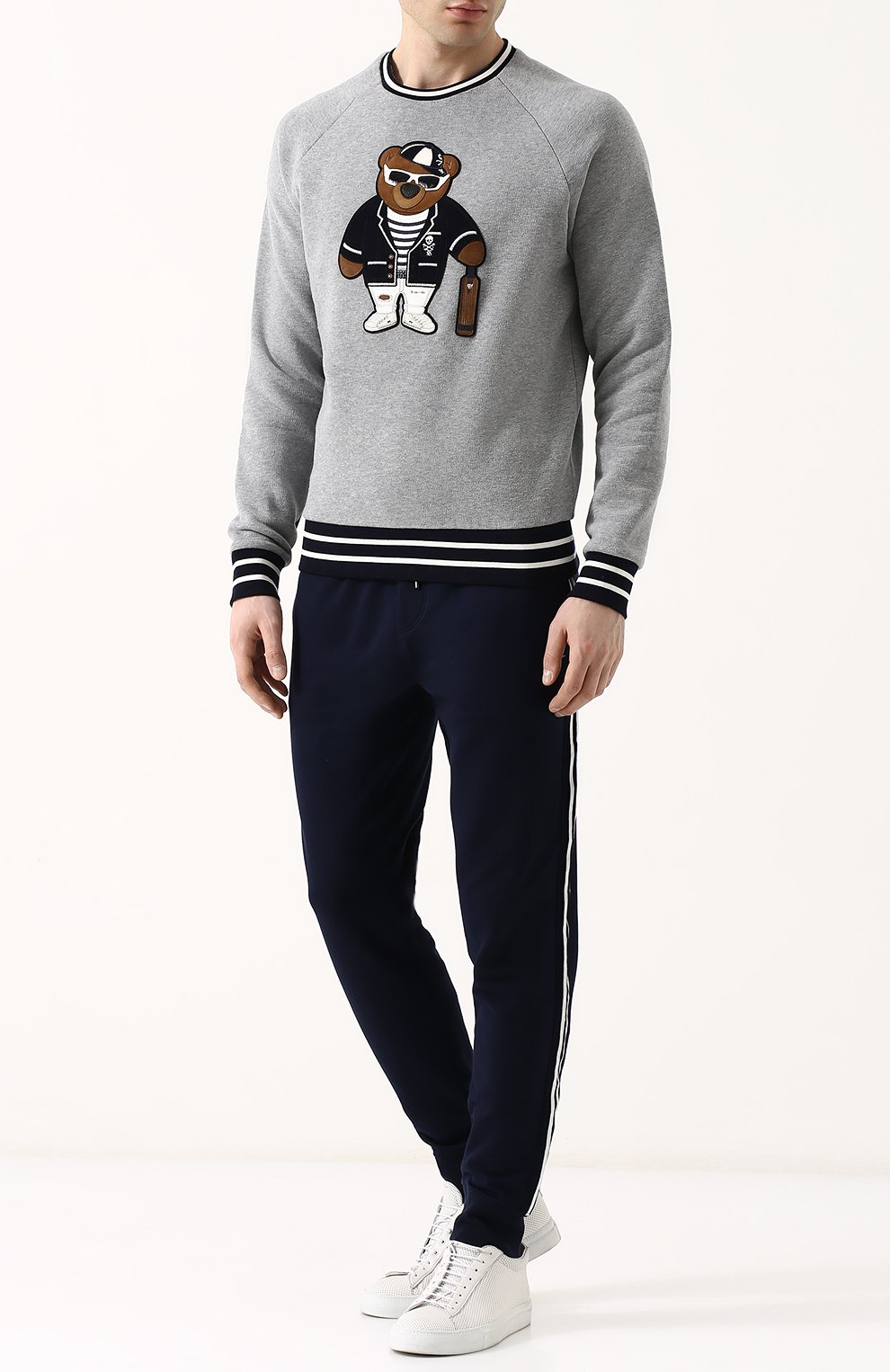 Хлопковый свитшот с аппликацией RALPH LAUREN, арт. 790682585, фото 2