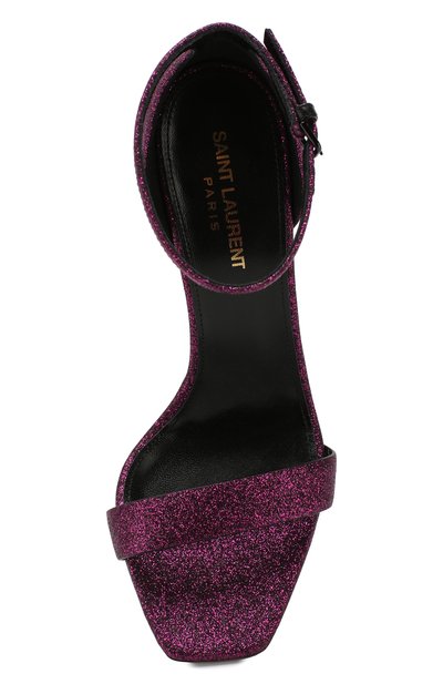Босоножки amber SAINT LAURENT, арт. 584438/1GQ00, фото 5