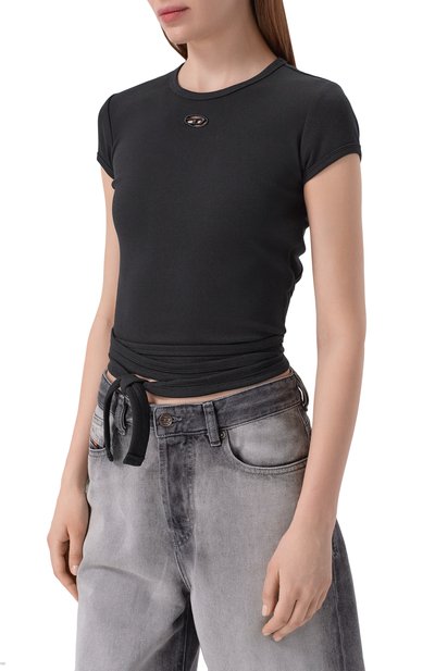 Топ DIESEL черного цвета по цене 15450 руб., арт. A21197/0EJAI, фото 3 Топ DIESEL, арт. A21197/0EJAI, фото 3