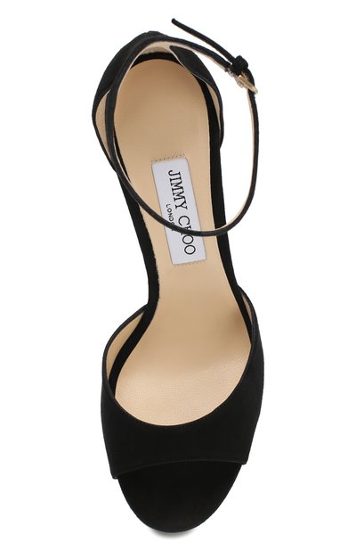 Замшевые босоножки pattie 130 JIMMY CHOO, арт. PATTIE 130/SUE, фото 5