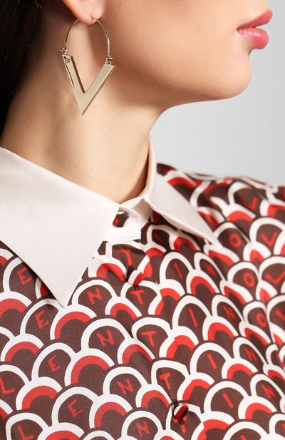 Серьги  VALENTINO, арт. RW2J0B54/MET, фото 2