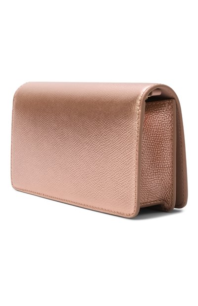 Сумка vlogo signature mini VALENTINO бежевого цвета по цене 152500 руб., арт. 9W2P0AY5/CHL, фото 4 Сумка vlogo signature mini VALENTINO, арт. 9W2P0AY5/CHL, фото 4