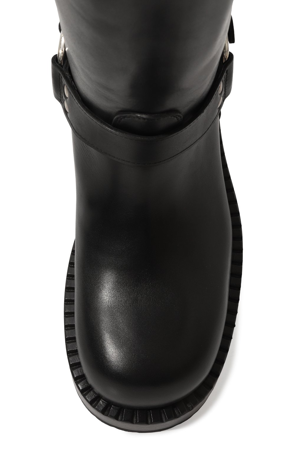 Кожаные ботинки MATTIA CAPEZZANI черного цвета по цене 75850 руб., арт. W314/VITELL0, фото 6 Кожаные ботинки MATTIA CAPEZZANI, арт. W314/VITELL0, фото 6