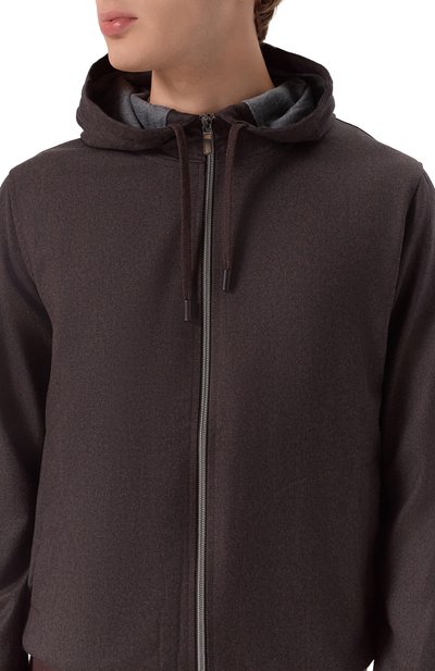 Шерстяная толстовка CAPOBIANCO, арт. 19M406.FL00., фото 5