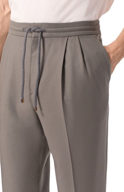 Шерстяные брюки BRUNELLO CUCINELLI, арт. M038PE1710, фото 5