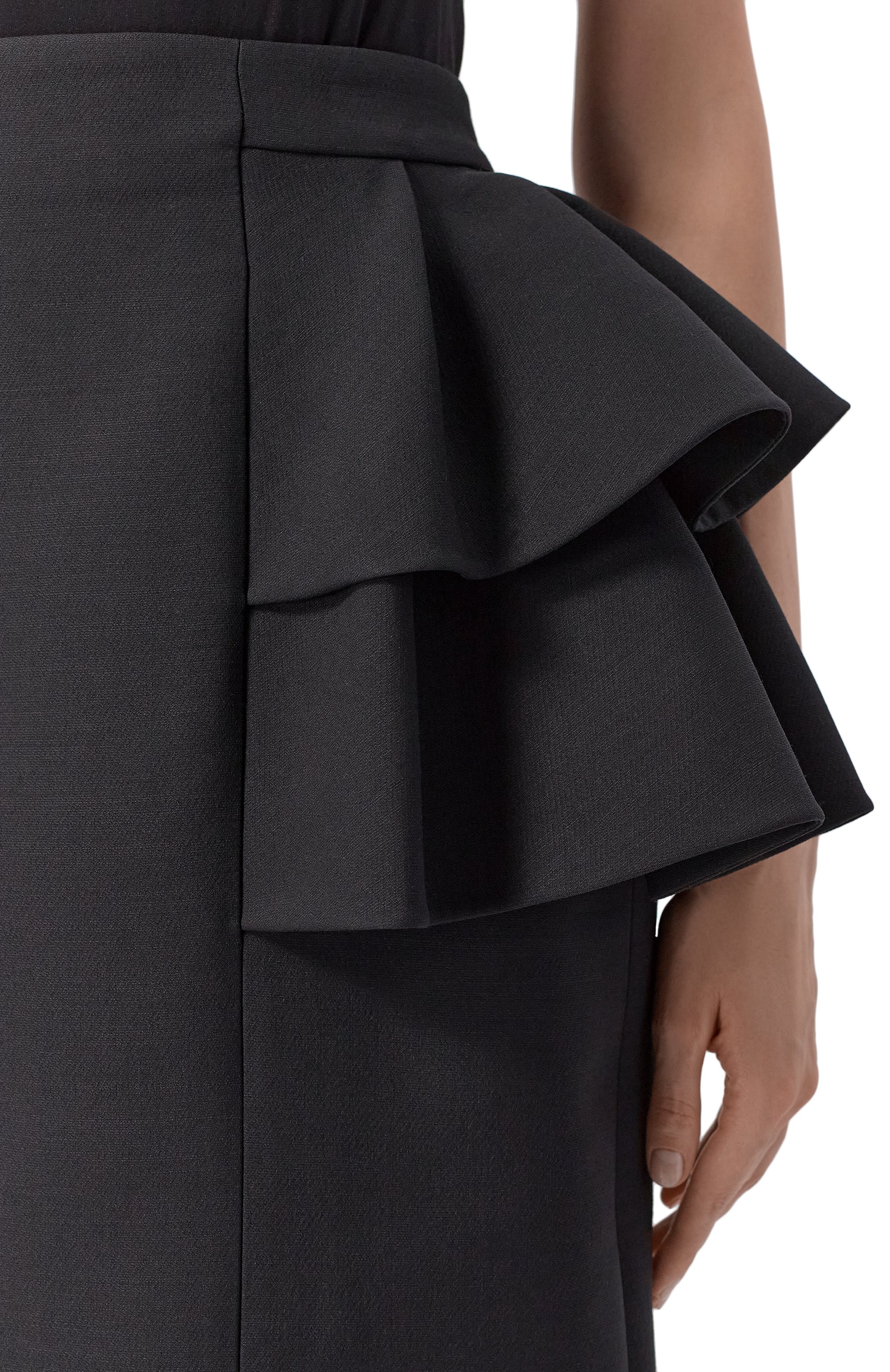 Юбка из шерсти и шелка VALENTINO, арт. 7B3RADJ5/1CF, фото 5