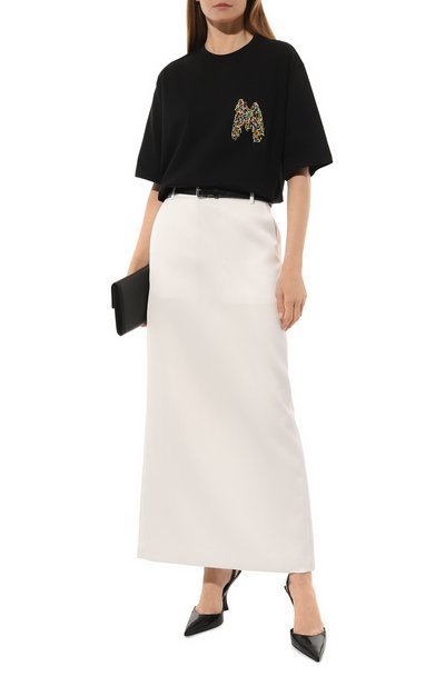 Хлопковая футболка MSGM, арт. 3642MDM103/247002, фото 2