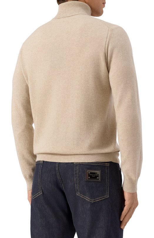 Кашемировая водолазка MVST M25.1PM.K016 Бежевый  M25.1PM.K016 Фото 4