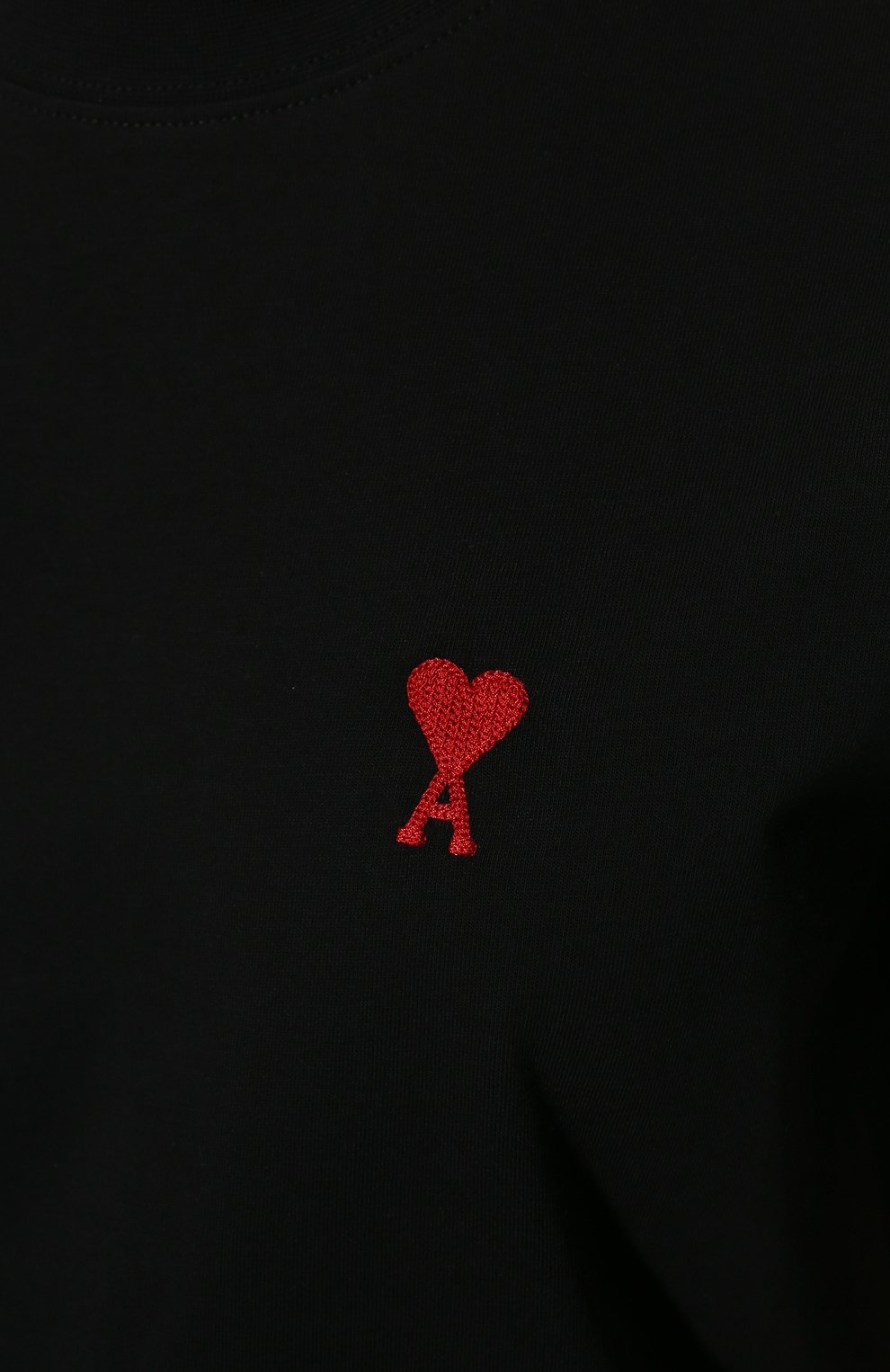 Хлопковая футболка AMI, арт. BFUTS001.724, фото 5