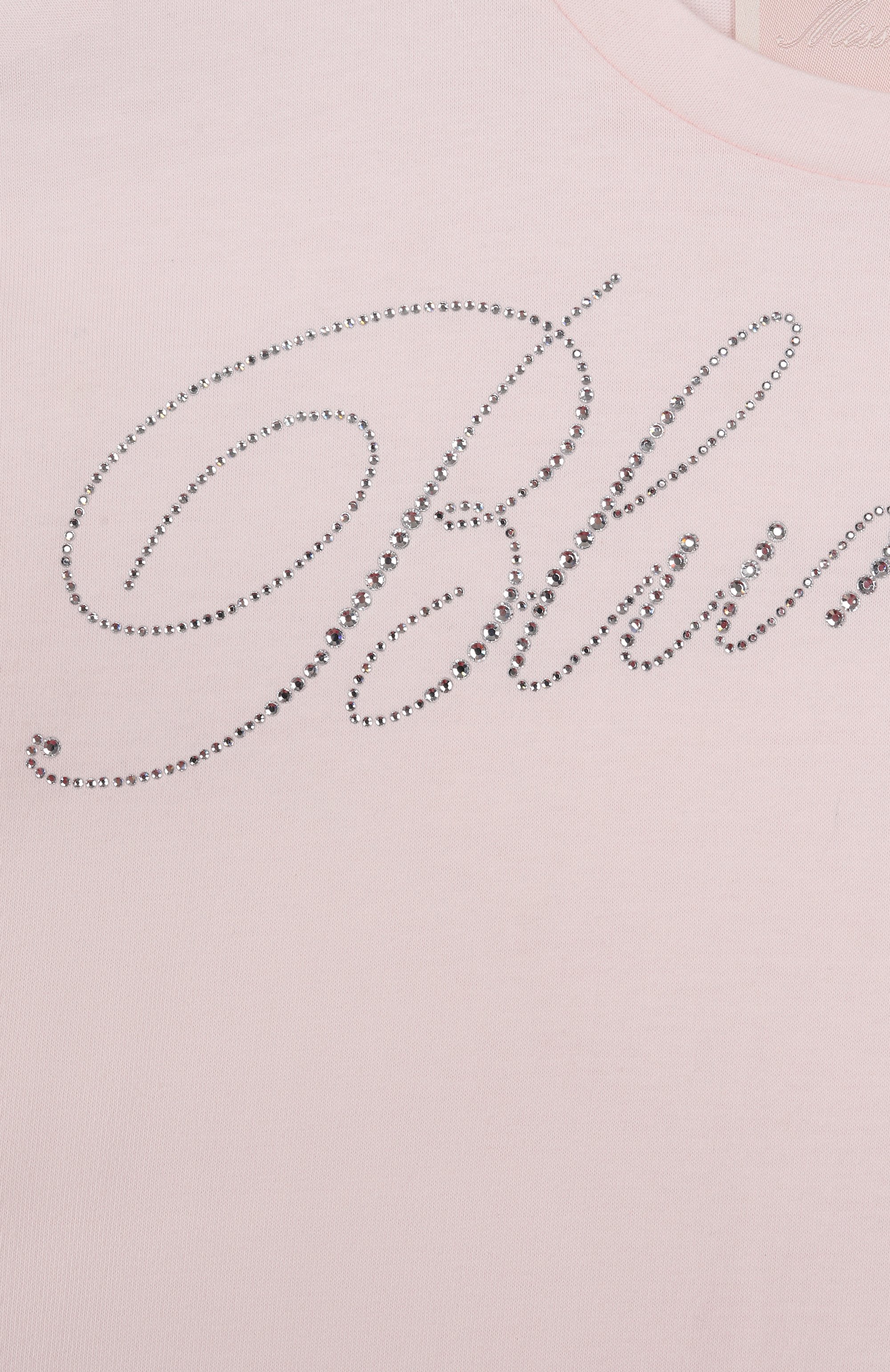 Хлопковая футболка BLUMARINE, арт. BFTS008.0.JF056/14A-16A, фото 3