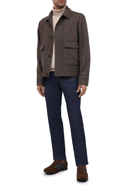 Комбинированные кроссовки BRIONI, арт. QHI90L/09725, фото 2