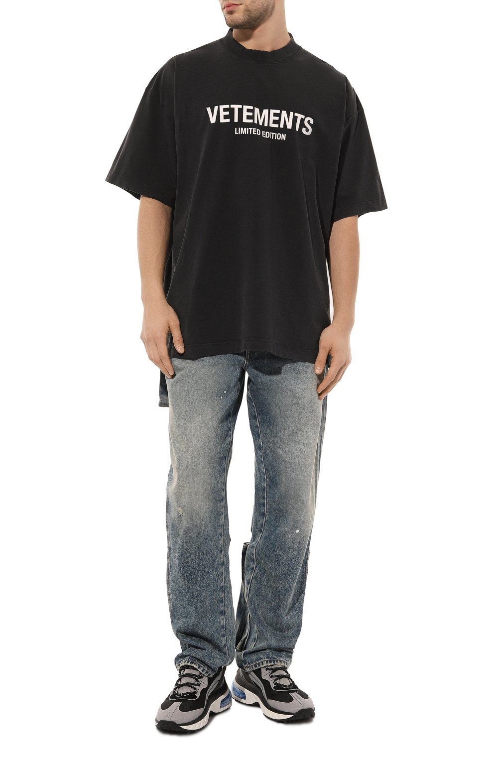 Хлопковая футболка VETEMENTS, арт. UE63TR720X, фото 5