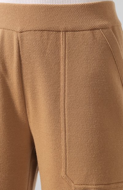 Шерстяные брюки MRZ бежевого цвета по цене 48650 руб., арт. FW19-019005, фото 5 Шерстяные брюки MRZ, арт. FW19-019005, фото 5