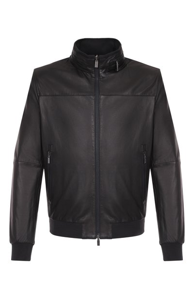 Мужской двусторонний кожаный бомбер GIMO'S, арт. 5S20.1.030.63R