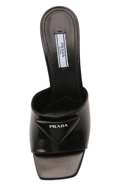 Кожаные мюли PRADA, арт. 1XX590-055-F0002-065, фото 4