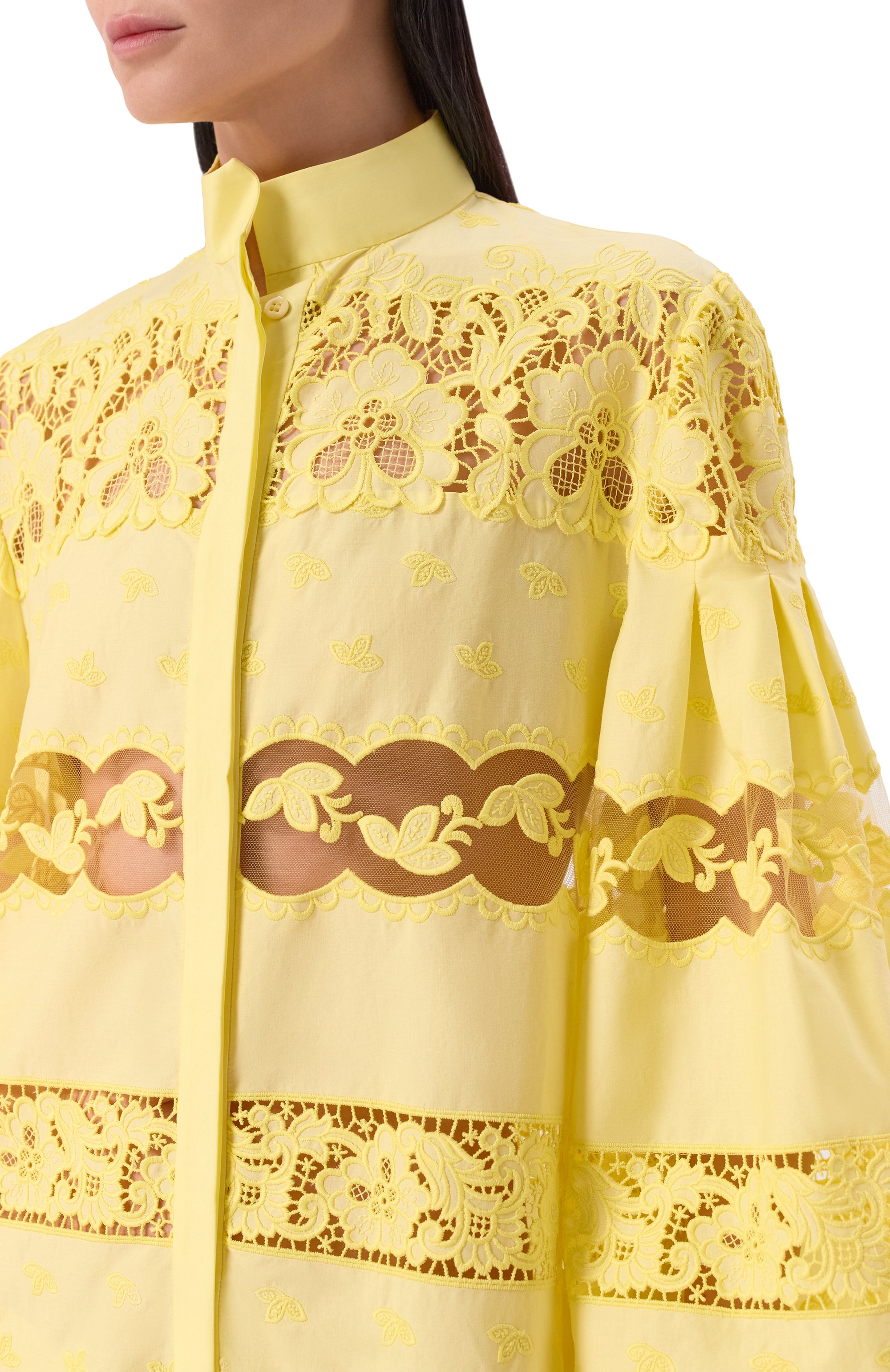 Хлопковое платье ZUHAIR MURAD, арт. RDR26339/P0C0007, фото 5