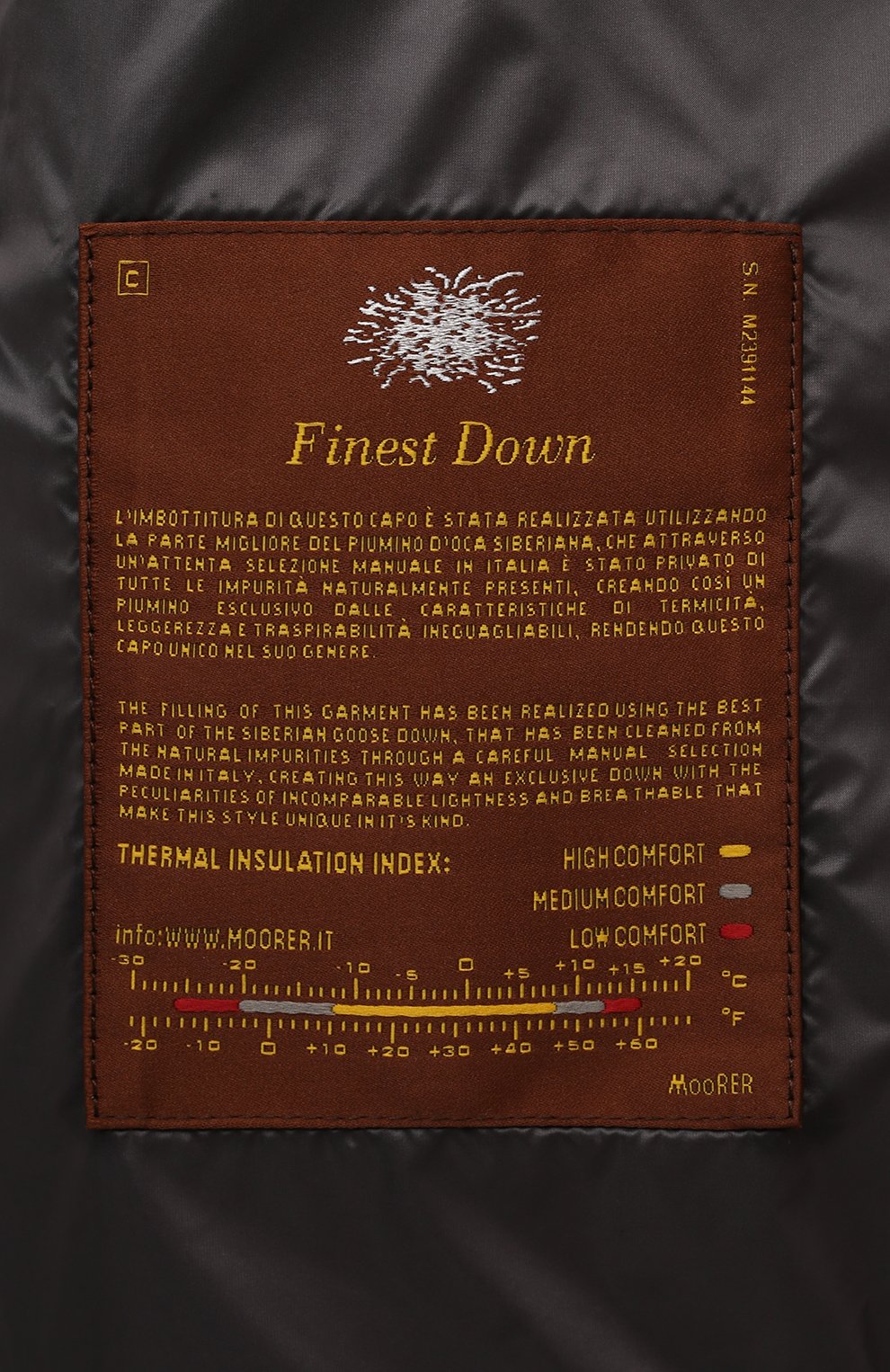 Бомбер fantoni-shl с отделкой из овчины MOORER, арт. FANT0NI/SHL, фото 6