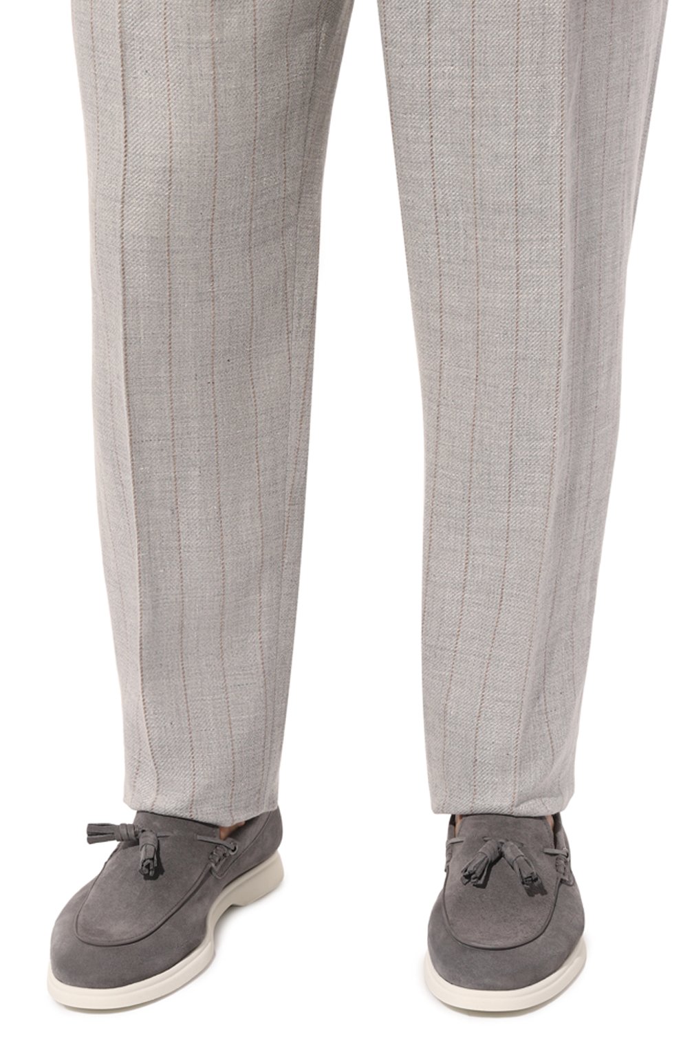 Замшевые лоферы BOSS, арт. 50517133, фото 3